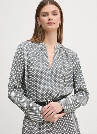 Натуральная блуза оверсайз