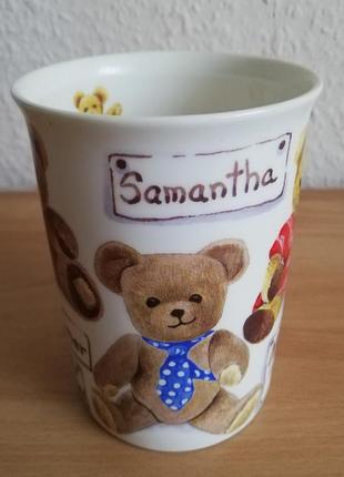 Чашка фарфоровая для детей "мишка"  англия