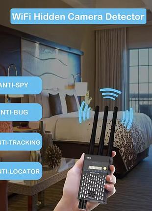 Анти-прослушивание глушилка радиочастотного сигнала детектор beep sweeper с более сильной защитой от помех gsm gps anti spy camera detecto