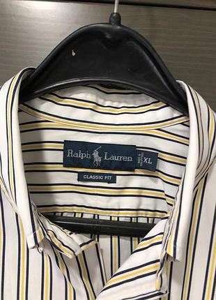 Классирующая мужская рубашка "ralph lauren " 2