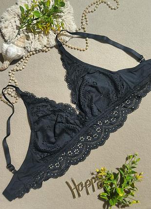 Бюстгальтер бралетт с кружевом