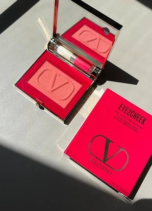 Valentino  eye2cheek eyeshadow and blush рум’яна