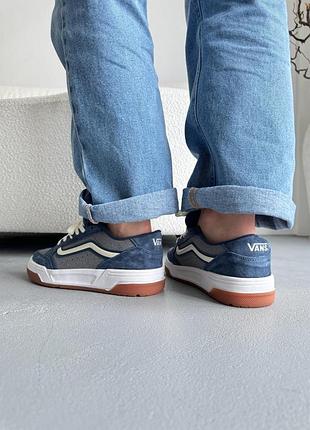 Кроссовки vans hylane nineties navy blue 8
