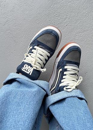 Кроссовки vans hylane nineties navy blue 6