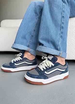 Кроссовки vans hylane nineties navy blue 3