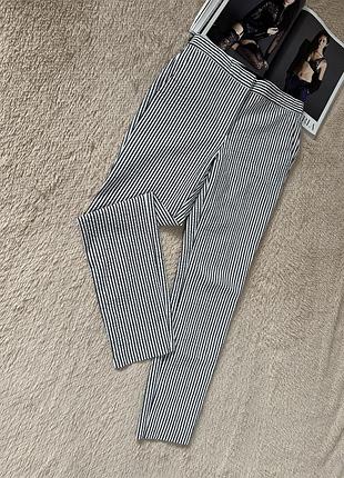Смугасті брюки zara