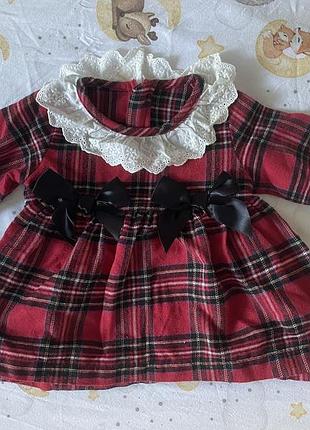 Платье для девочки 3-6 месяцев