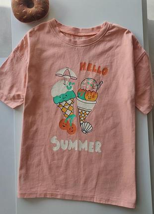 🌸 футболка john lewis котон на 9-10 років