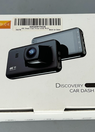 Автомобильный видеорегистратор с аккумулятором с камерой заднего вида discovery k20s-pro