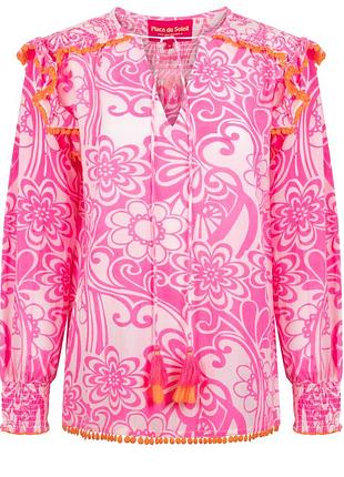 Яркая блуза place du soleil 2