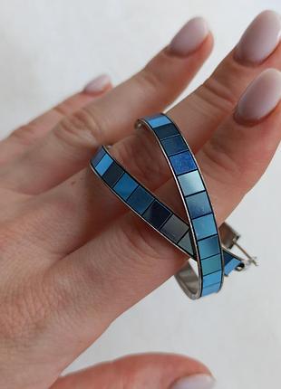 Серьги кольца