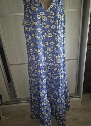 Невероятное летнее платье сарафан платье большой размер