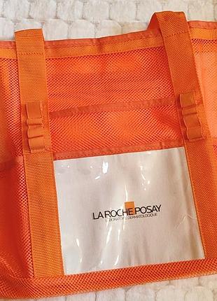 Пляжна сумка la roche-posay + 3 міні-пробники 
нова