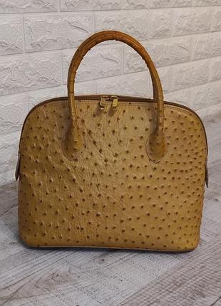 Итальянская кожаная сумка, средних размеров от baldan.