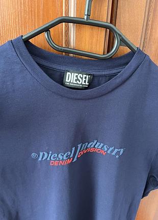 Футболка чоловіча diesel синя