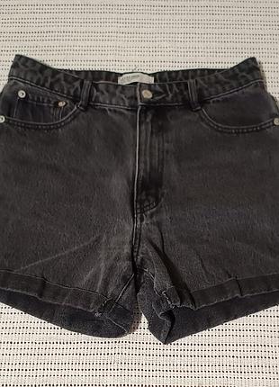 Шорти джинсові чорні. розмір м house