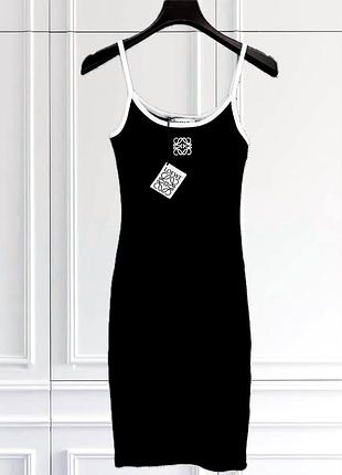 Сукня в рубчик лоеве преміум люкс