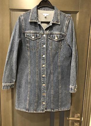 Классное джинсовое платье "h&amp;m "