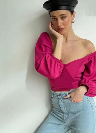 Атласна блуза