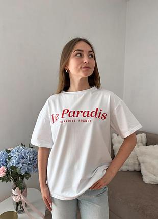 Футболка з принтом від chic