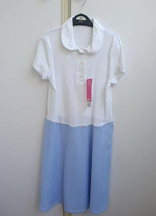 Школьное платье поло george школьная форма