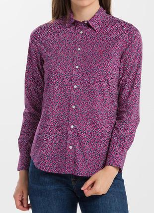 Жіноча сорочка в квітковий принт