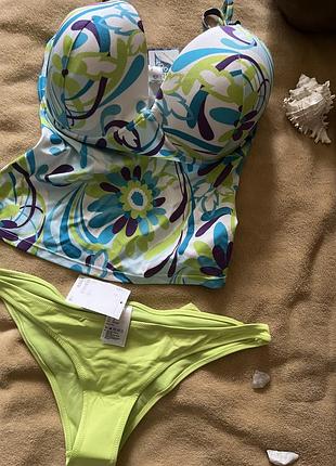 Майка купальник 75 g, та плавки h&m 40