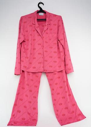 Костюм пижамный женский juicy couture monogram розовый размер л