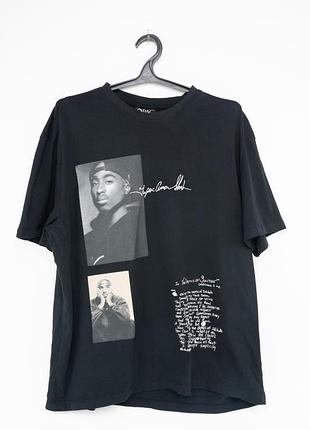 Футболка чоловіча 2pac чорна розмір л