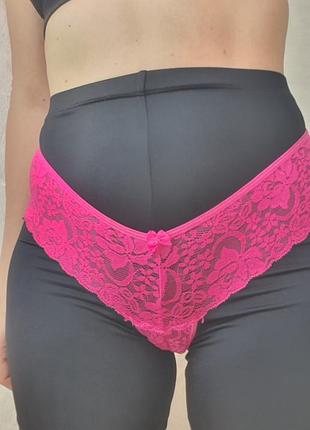 Мережевні трусики рожеві жіночі стрінги бразилія розмір м