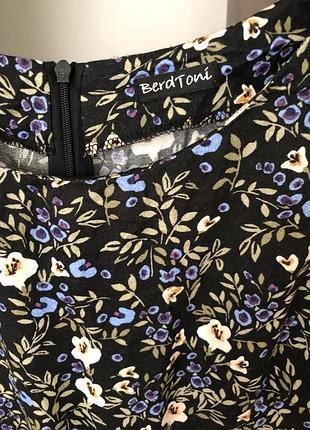 Летнее романтичное цветочное платье