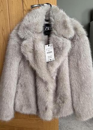 Шуба шубка zara😍