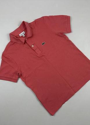 Дитяче бавовняне поло lacoste на 12 років