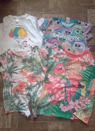 Футболки лот 9-10 р