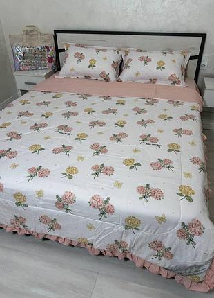 Постільна білизна з літньою ковдрою