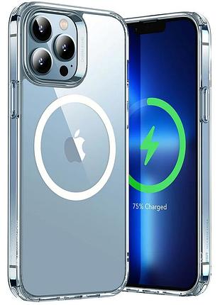 Классический гибридный чехол для iphone 13 pro max с halolock + подставка