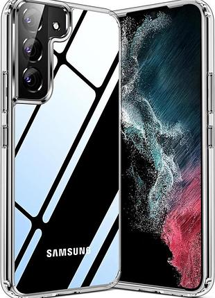 Чохол tendlin посилений прозорий для samsung galaxy s22 + 6.6 дюйми