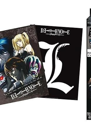 Постер death note l&group 52x38 (2шт)