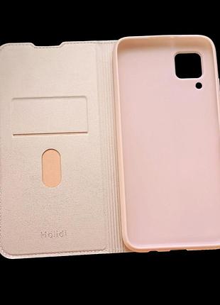 Чехол- книга holidi для huawei p40 lite (розовый)