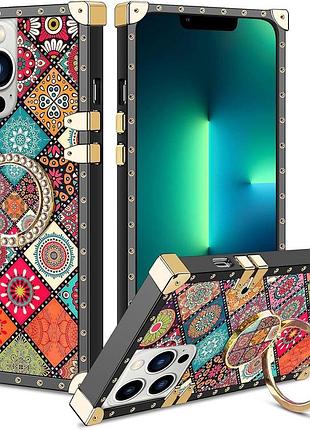 Чохол vunake для iphone 13 pro 6.1 дюйми з кільцевою підставкою