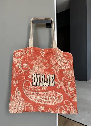 Maje сумка торба шоппер маже в стиле louis vuitton