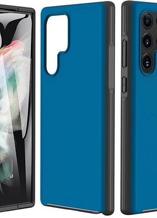 Чехол besinpo для samsung galaxy s22 ultra (синий)