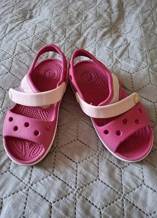 Сандалії crocs bayaband sandal candypink girls cs