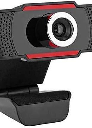 Вебкамера nuojie 1080p с микрофоном для компьютера - поворотная hd камера для skype