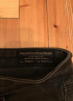 Джинсы allsaints spitalfields