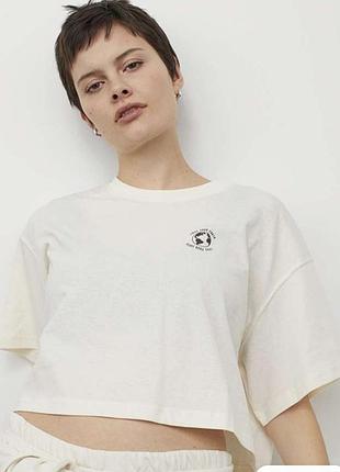 Футболка, кроп - топ від h&m