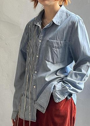 Сорочка джинсова omelia