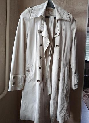 Коттоновый плащ
