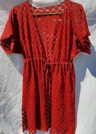 Накидка на купальник