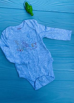 Новий боді із довгим рукавом в розмрі 80